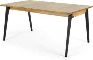 An Image of Lucien 8 Seat Extending Dining Table, Light Mango Wood