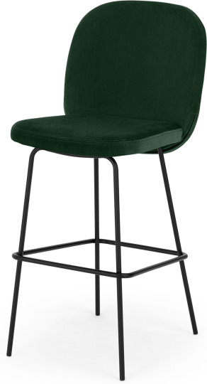 An Image of Safia Barstool, Pine Green