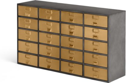 An Image of Stow Sideboard, Vintage Brass