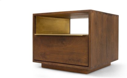 An Image of Anderson Bedside Table, Mango Wood