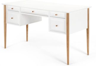 An Image of Willow Desk, Oak and White