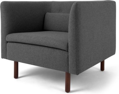 An Image of Henderson Armchair, Marl Grey