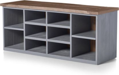 An Image of Iona Hallway Storage, Grey and Pine