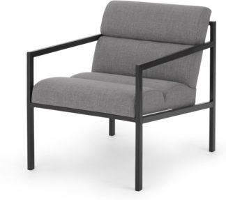 An Image of Darton Accent Armchair, Mouse Grey