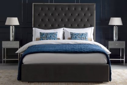 An Image of Lavinia Storage Bed - Storm Grey