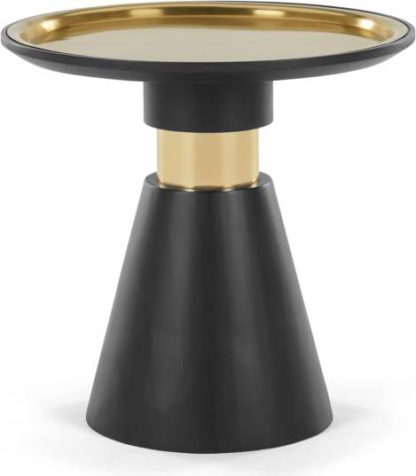 An Image of Bimba Side Table, Black and Brass