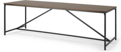 An Image of Lomond 10 Seat Extra Large Dining Table, Mango Wood