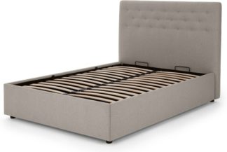 An Image of Jocelyn King Size Ottoman Storage Bed, Mina Grey