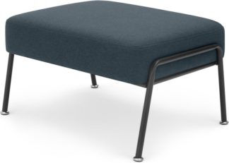 An Image of Knox Footstool, Aegean Blue