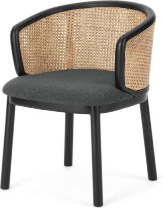 An Image of Panos Carver Chair, Marl Grey