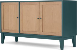 An Image of Ralph Sideboard, Teal & Oak