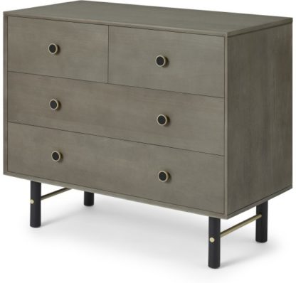 An Image of Liaka Standard Chest, Grey Mango Wood