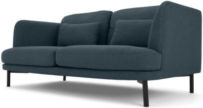 An Image of Herman 2 Seater Sofa, Aegean Blue