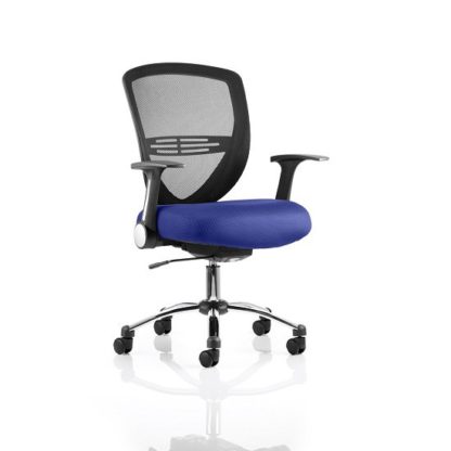 An Image of Avram Home Office Chair In Serene With Castors