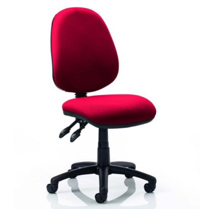 An Image of Luna II Office Chair In Bergamot Cherry