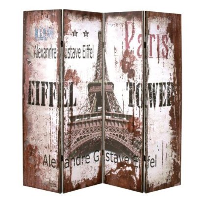 0475ef48b6960f39915e0db3742ead6a3077aa67686abb91179f7a607fa5272d.jpg An Image of Alexandre Contemporary Room Divider In Eiffel Tower Design
