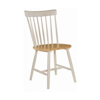 An Image of Rotanev Wooden Dining Chair In Stone Grey And Oak