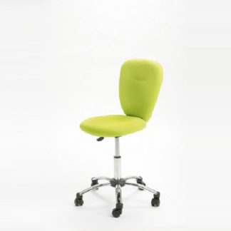 An Image of Pezzi Office Children's Swivel Chair in Green