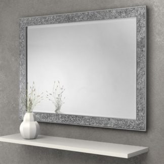 An Image of Staccato Fragment Wall Bedroom Mirror