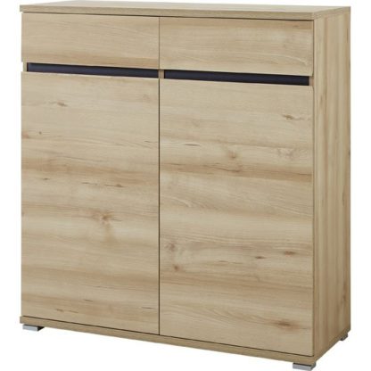 An Image of Lissabon Shoe Storage Cabinet In Nobel Beech With 2 Doors