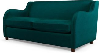 An Image of Custom MADE Helena Sofabed, Plush Mallard Velvet