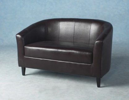 259de2c0be530b47809e94f65770c543b0122c80a9f7882989b2e68bf5989d48.jpg An Image of Tempo Twin Tub Chair In Expresso Brown