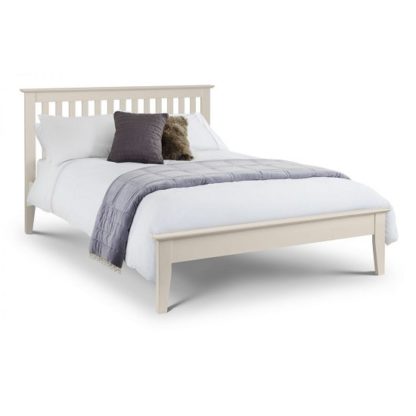 2f184bbb963e99c630070cdb6f42a546044d7450c6dd93d0aa1f363c6fb0a2b6.jpg An Image of Cayuga Wooden King Size Bed In Low Sheen Lacquer