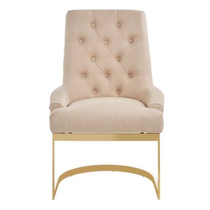 319f4c50b63800a27f2d02b4e84c820f5655469aedd3e665a4a7003206db8c41.jpg An Image of Azaltro Linen Fabric Dining Chair In Natural