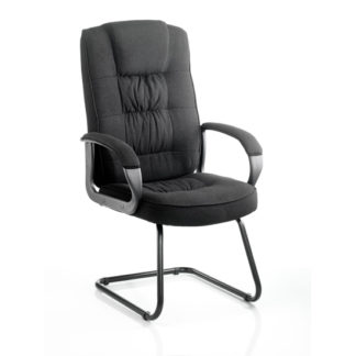 An Image of Moore Fabric Cantilever Office Chair