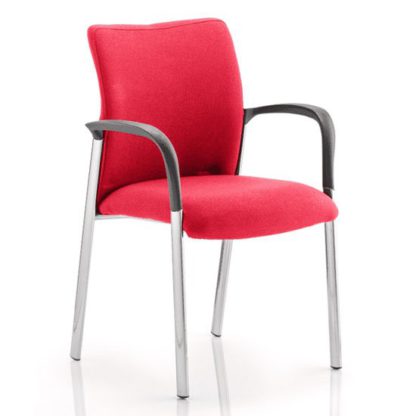 379014f1abbcace00a9b1abca626c10e278aa0f0a1beff9f0ac8e3c5f5b261d3.jpg An Image of Academy Fabric Back Visitor Chair In Bergamot Cherry With Arms