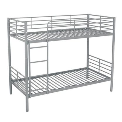 3c7dc205316c50bd92ba2cb5859c657540a6f294f3e36ad4b134292c27cfef0d.jpg An Image of Apollo Metal Bunk Bed In Silver