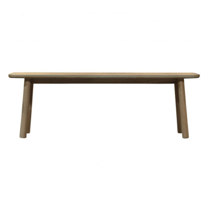 3ca1305cf13582b155c492d84b4c7ed0f7c8c247cc815619a2451a496422ac38.jpg An Image of Kingham Wooden Dining Bench In Oak