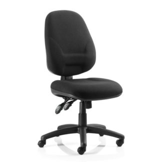 An Image of Eclipse Plus XL Office Chair In Black No Arms