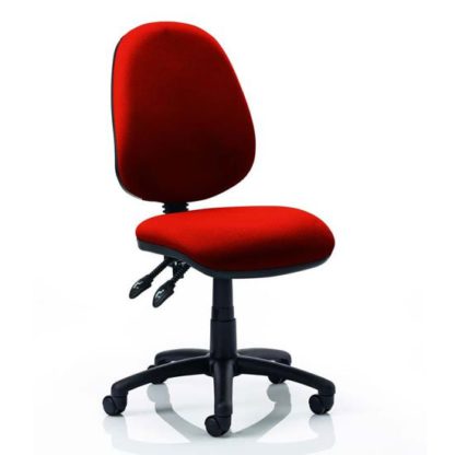 An Image of Luna II Office Chair In Tabasco Red