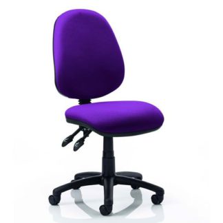 An Image of Luna II Office Chair In Tansy Purple