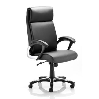 An Image of Romeo Black Office Chair