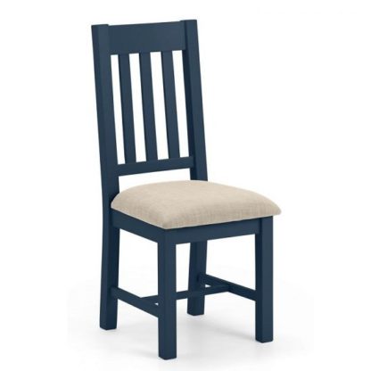57ee67ea68b353abace92786cd481fe4f94eb5db559f4ea700d83d1892a6de92.jpg An Image of Grecian Wooden Dining Chair In Midnight Blue Lacquer