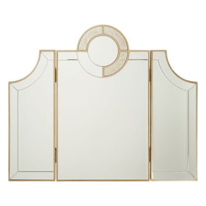 58201ec05d43f2e403c4814af3709198f21e4913e1f5d558c0be0a644473f6b0.jpg An Image of Antibes Contemporary Dressing Table Mirror