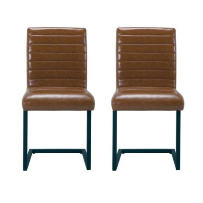 58d0d30b1ad312b6def057c1662a774ff2d6928b7342dd65d9da527feade0d78.jpg An Image of Montana Brown Finish Dining Chairs In Pair
