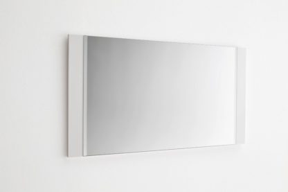 5b4f3376c4b45c507283cea1de32d18d8f563651327b93bc78570448f4bf866d.jpg An Image of Odessa Hallway White Gloss Wall Mirror