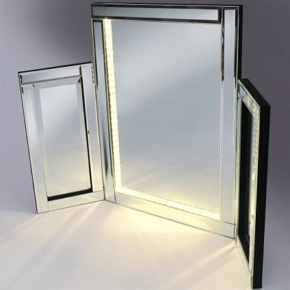 5d2c10c4c6b7e3dfcc8f1c99c454b832533f1c19982f01de87c7b2ea750782f6.jpg An Image of Venezuela Vanity Mirror With LED Lights