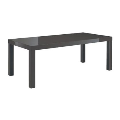 5e63efb3d44f771bb93e044dbd80d0031cd1f8b1fedcab99f05d60fe747a7ce9.jpg An Image of Curio Contemporary Coffee Table In Charcoal High Gloss