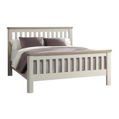 An Image of Empire Painted Wooden Super King Size Bed