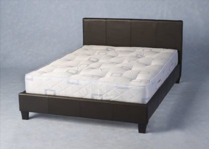 637b962253d252a114f2ae0d7949d2becf2ed812a32f66ae950c3d72f109e68d.jpg An Image of Prado 4ft 6 Expresso Brown Double Bed