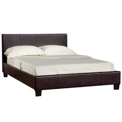 An Image of Prado Plus Hydraulic King Size Bed In Black