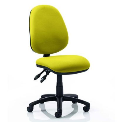 An Image of Luna II Office Chair In Senna Yellow