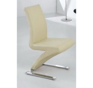 An Image of Demi Z Dining Room Chair in Cream