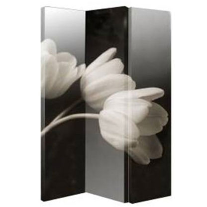 An Image of Flowers Art Room Divider