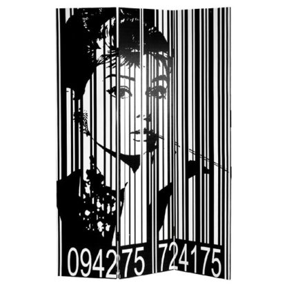 An Image of Audrey Hepburn Room Divider