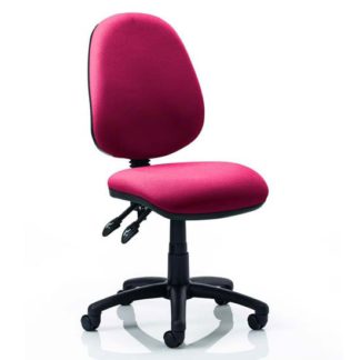 An Image of Luna II Office Chair In Ginseng Chilli